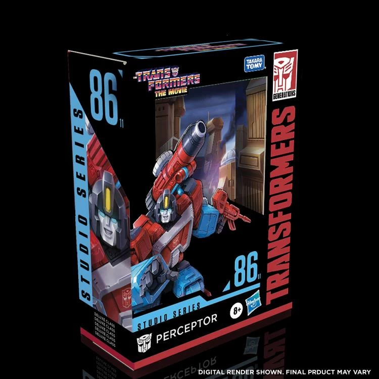 Hasbro Transformers Generations Studio Series 86 #11 Deluxe Perceptor Action Figure 6 Hasbro Transformers Generations Studio Series 86 #11 Deluxe Perceptor Action Figure - Image 4