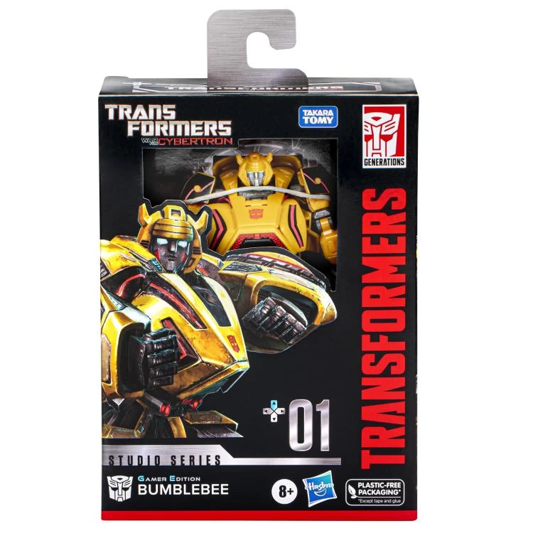 Hasbro Transformers War For Cybertron Studio Series Gamers Edition #01 Deluxe Bumblebee Action Figure 7 Hasbro Transformers War For Cybertron Studio Series Gamers Edition #01 Deluxe Bumblebee Action Figure - Image 5