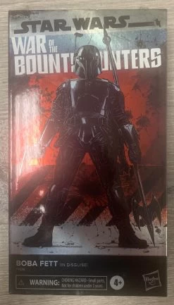 Hasbro SDCC 2022 Star Wars Black Series Comic Book Package Boba Fett In Disguise 6 Inch Action Figure