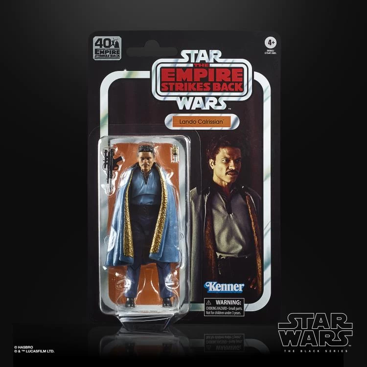 Hasbro Star Wars Black Series 40th Anniversary Empire Strikes Back Lando Carlrissian 6 Inch Action Figure 6 Hasbro Star Wars Black Series 40th Anniversary Empire Strikes Back Lando Carlrissian 6 Inch Action Figure - Image 4