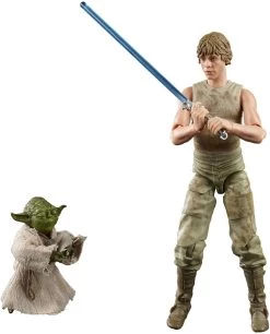 Hasbro Star Wars Black Series 40th Anniversary Empire Strikes Back Jedi Training Luke And Yoda 6 Inch Action Figure -Hasbro Sale Shop 5010993722839d