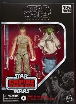 Hasbro Star Wars Black Series 40th Anniversary Empire Strikes Back Jedi Training Luke And Yoda 6 Inch Action Figure -Hasbro Sale Shop 5010993722839e