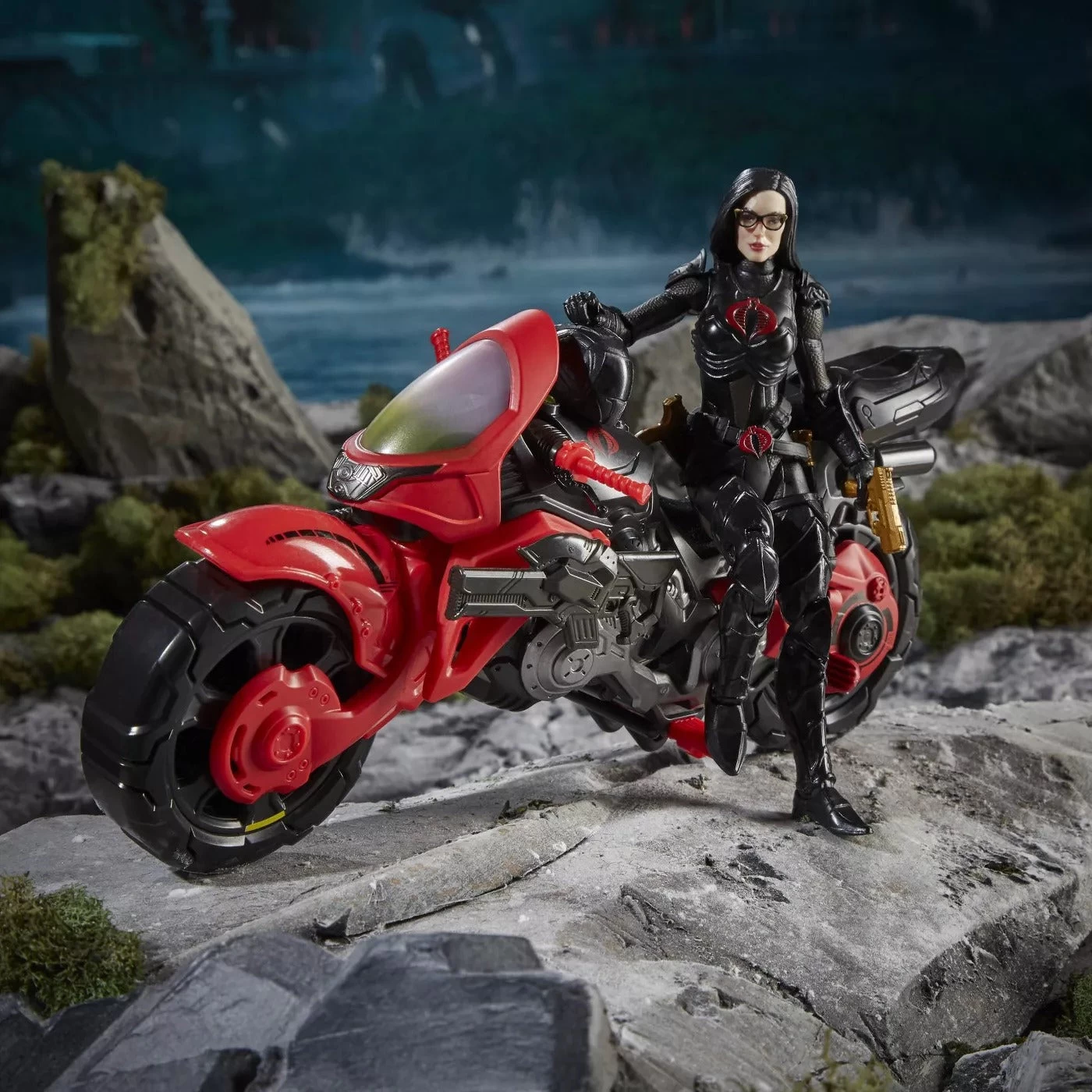 Hasbro G.I. Joe Classified Series Baroness With Cobra C.O.I.L Vehicle Action Figure 7 Hasbro G.I. Joe Classified Series Baroness With Cobra C.O.I.L Vehicle Action Figure - Image 5