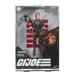 Hasbro G.I. Joe Classified Series Snake Eyes: GI Joe Origins Movie Scarlett Action Figure -Hasbro Sale Shop 5010993738311