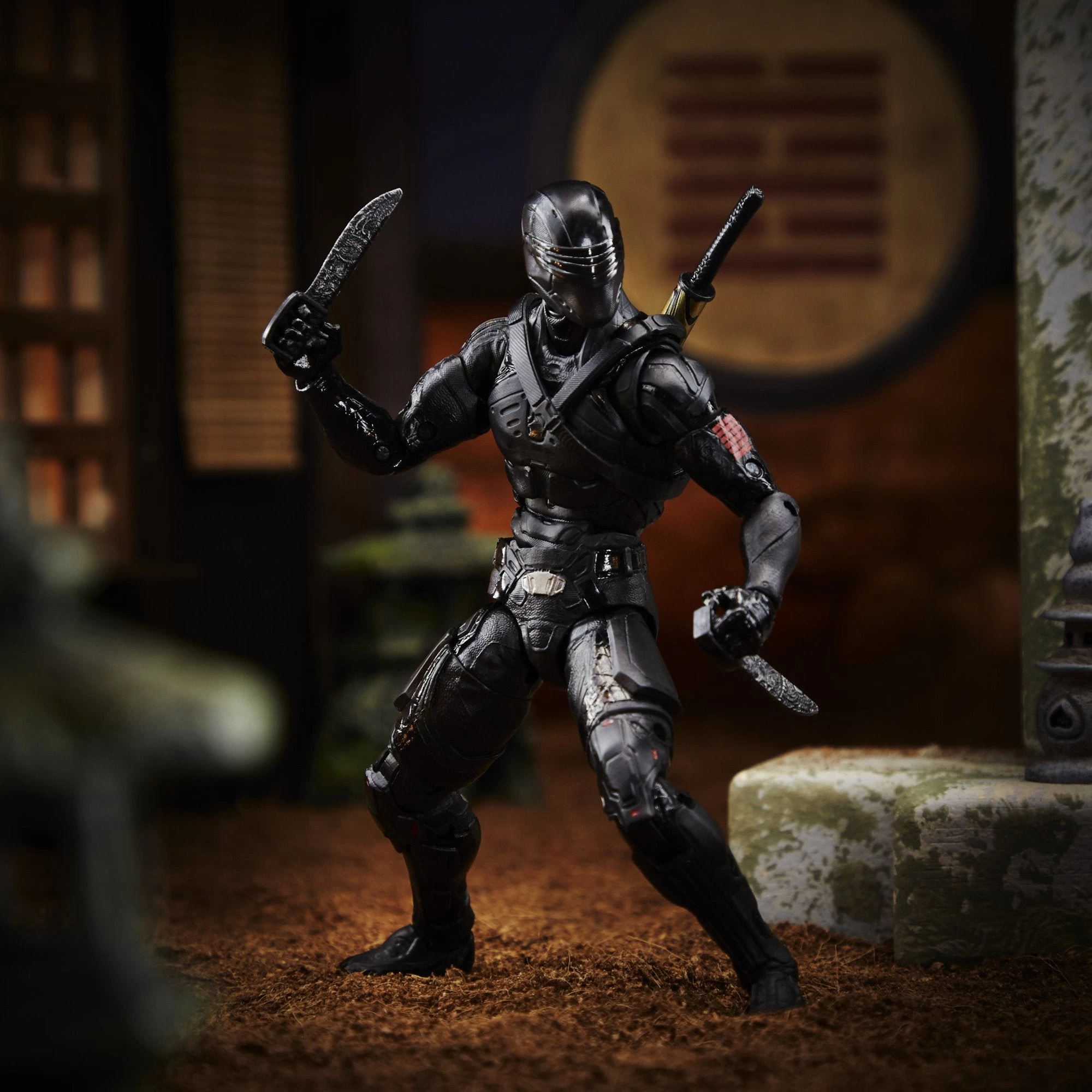 Hasbro G.I. Joe Classified Series Snake Eyes: GI Joe Origins Movie Snake Eyes Action Figure 7 Hasbro G.I. Joe Classified Series Snake Eyes: GI Joe Origins Movie Snake Eyes Action Figure - Image 5
