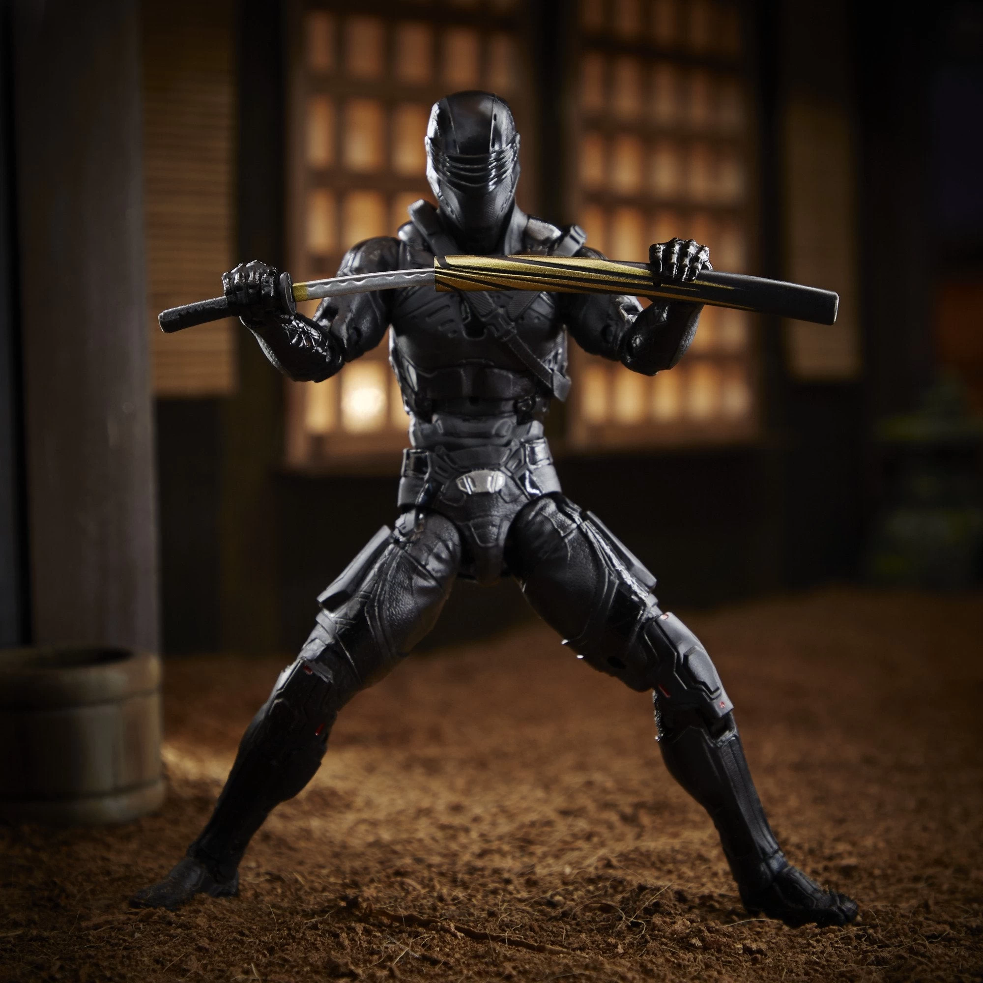 Hasbro G.I. Joe Classified Series Snake Eyes: GI Joe Origins Movie Snake Eyes Action Figure 6 Hasbro G.I. Joe Classified Series Snake Eyes: GI Joe Origins Movie Snake Eyes Action Figure - Image 4