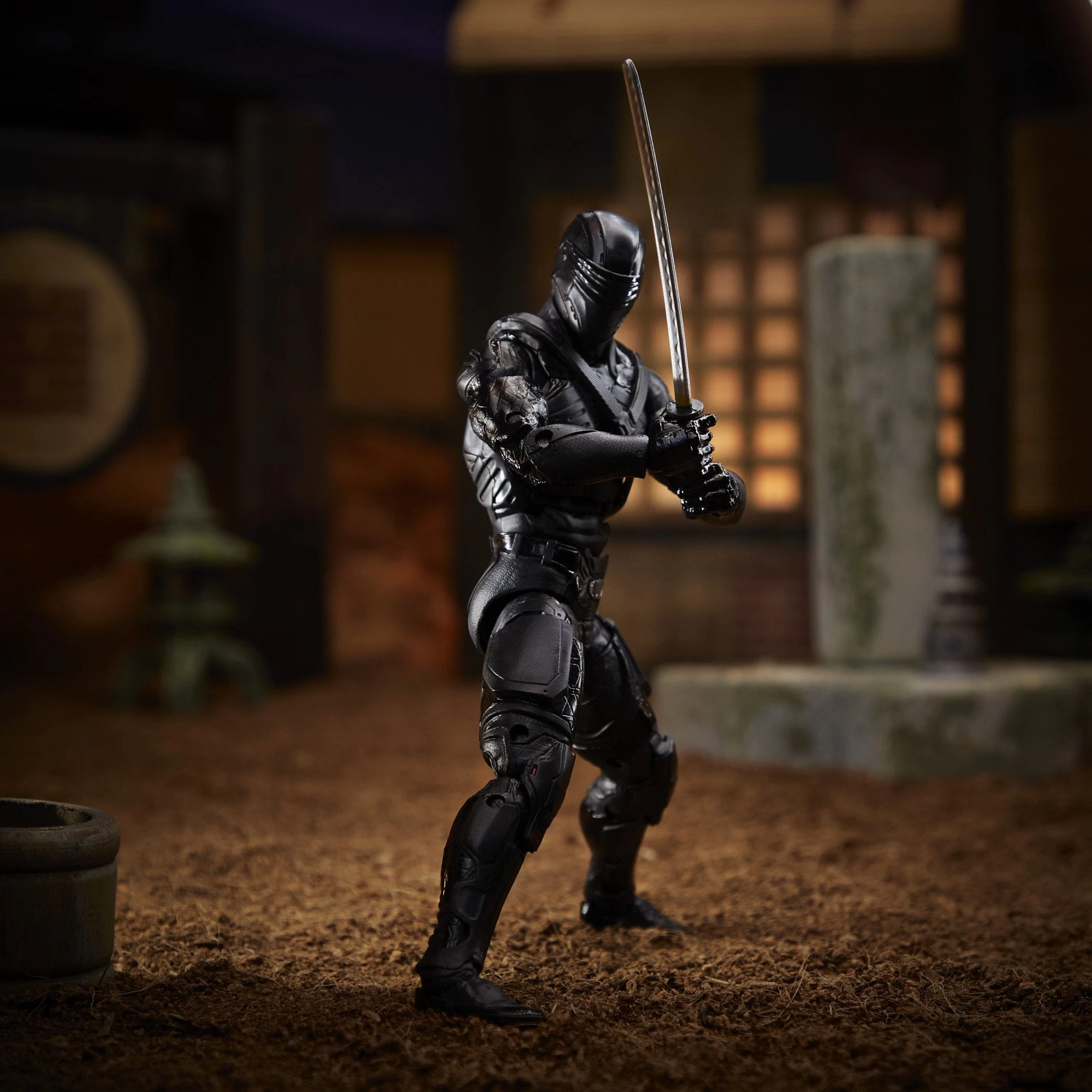 Hasbro G.I. Joe Classified Series Snake Eyes: GI Joe Origins Movie Snake Eyes Action Figure 4 Hasbro G.I. Joe Classified Series Snake Eyes: GI Joe Origins Movie Snake Eyes Action Figure - Image 2
