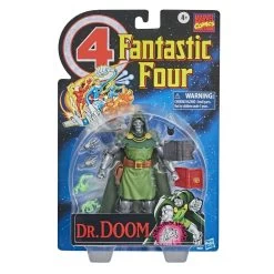 Hasbro Marvel Legends Vintage Retro Series Fantastic Four 4 Dr. Doom Action Figure -Hasbro Sale Shop 5010993753307