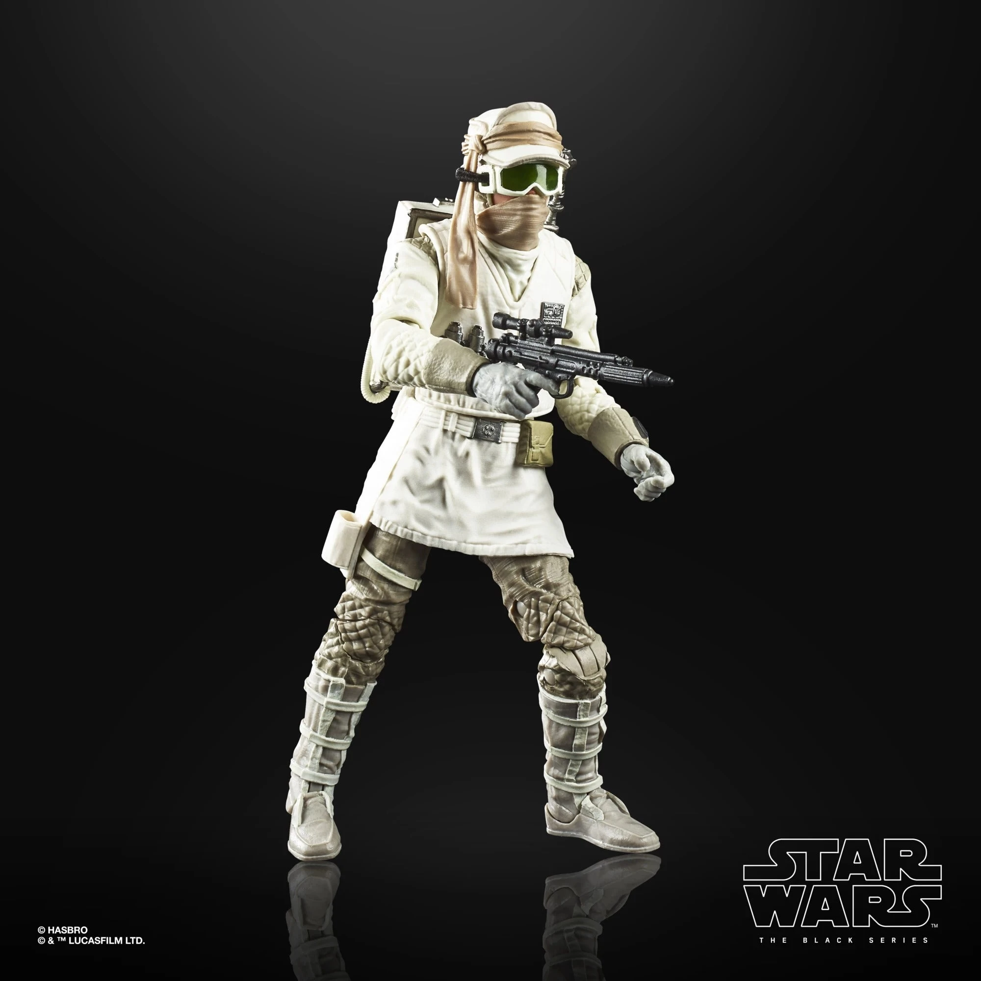 Hasbro Star Wars Black Series The Empire Strikes Back Rebel Trooper (Hoth Ver.) 6 Inch Action Figure 4 Hasbro Star Wars Black Series The Empire Strikes Back Rebel Trooper (Hoth Ver.) 6 Inch Action Figure - Image 2