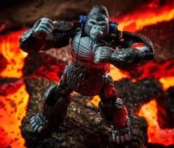 Hasbro Transformers Generations War For Cybertron: Kingdom Voyager Optimus Primal Action Figure WFC-K8 -Hasbro Sale Shop 5010993766987b