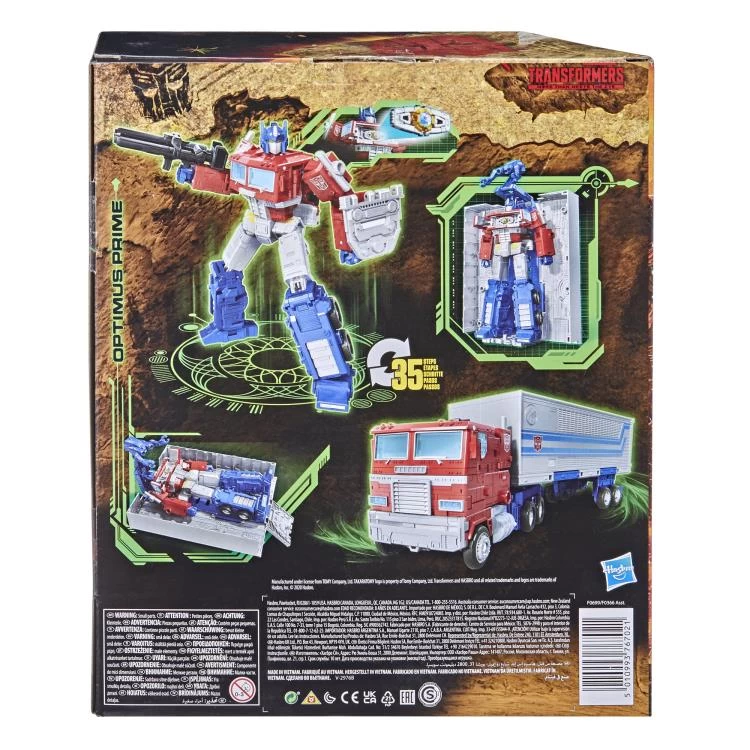 Hasbro Transformers Generations War For Cybertron: Kingdom Leader Optimus Prime Action Figure WFC-K11 12 Hasbro Transformers Generations War For Cybertron: Kingdom Leader Optimus Prime Action Figure WFC-K11 - Image 10