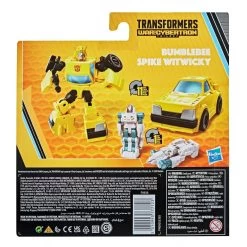 Hasbro Transformers War For Cybertron Trilogy Core Buzzworthy Bumblebee And Spike Witwicky 2 Pack Action Figure -Hasbro Sale Shop 5010993777723b