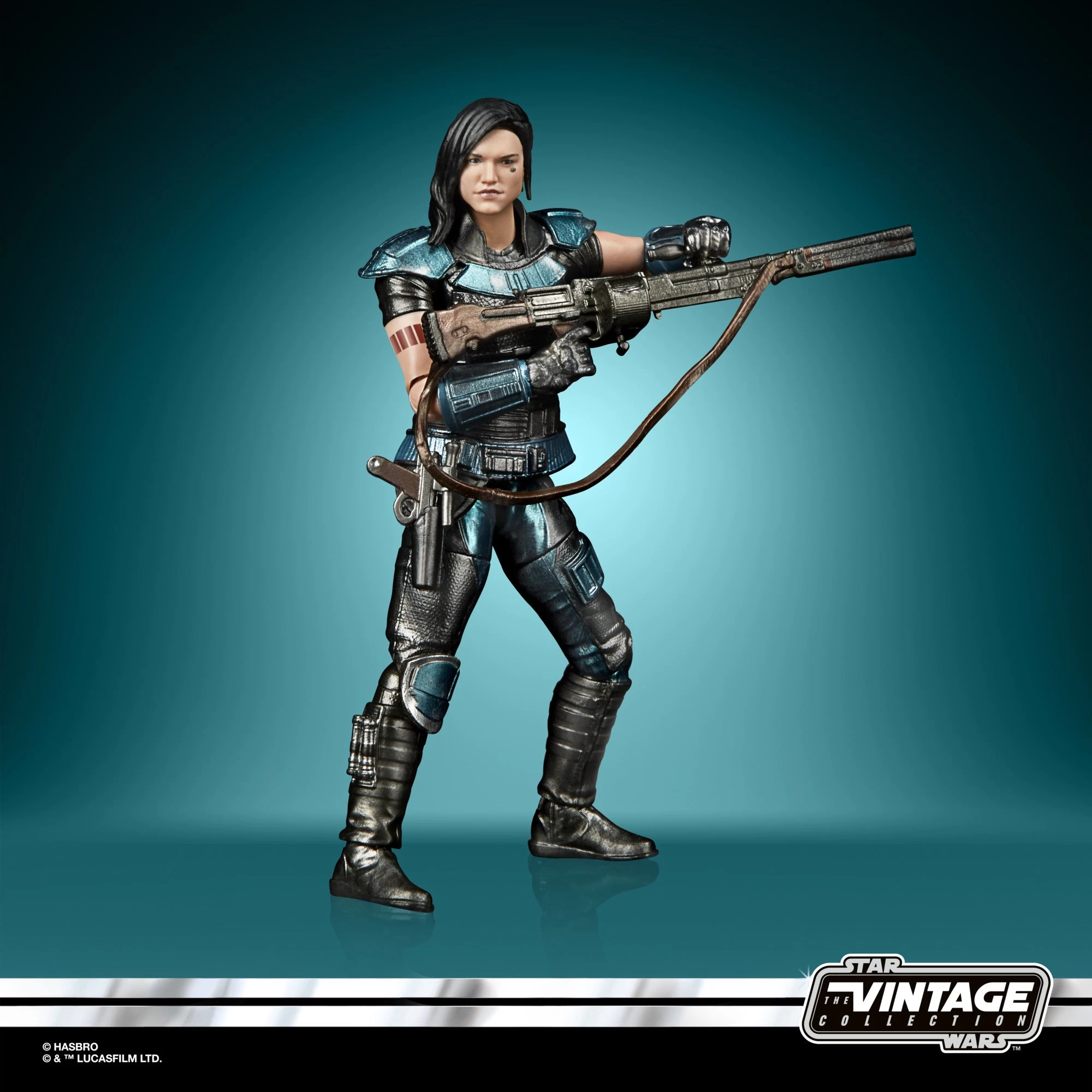 Hasbro Star Wars Vintage Collection Cara Dune Carbonized F1422 3.75" Action Figure 6 Hasbro Star Wars Vintage Collection Cara Dune Carbonized F1422 3.75" Action Figure - Image 4