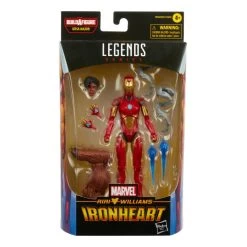 Hasbro Marvel Legends Iron Man Comic Wave 1 Ironheart (Ursa Major BAF) Action Figure -Hasbro Sale Shop 5010993790968g