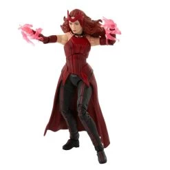 Hasbro Marvel Legends Disney WandaVision Wave Scarlet Witch (Captain America Flight Gear BAF) -Hasbro Sale Shop 5010993791132b
