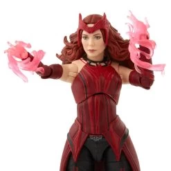 Hasbro Marvel Legends Disney WandaVision Wave Scarlet Witch (Captain America Flight Gear BAF) -Hasbro Sale Shop 5010993791132c