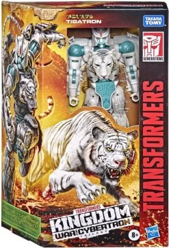 Hasbro Transformers Generations War For Cybertron: Kingdom Voyager Tigatron Action Figure WFC-K35 -Hasbro Sale Shop 5010993792405