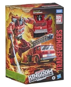 Hasbro Transformers Generations War For Cybertron: Kingdom Voyager Inferno Action Figure WFC-K19 -Hasbro Sale Shop 5010993792412f