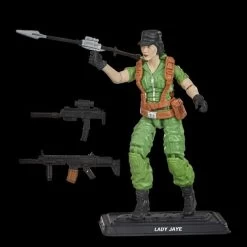 Hasbro Retro G.I. Joe Lady Jaye Walmart Exclusive Action Figure
