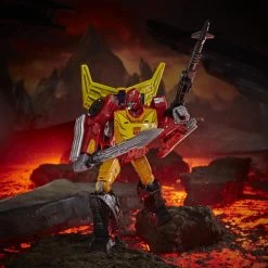 Hasbro Transformers Generations War For Cybertron: Kingdom Commander Rodimus Prime Action Figure WFC-K29 -Hasbro Sale Shop 5010993809004d