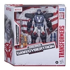 Hasbro Transformers Generations Netflix War For Cybertron: Trilogy Voyager Optimus Primal And Core Rattrap Action Figure Exclusive -Hasbro Sale Shop 5010993829040