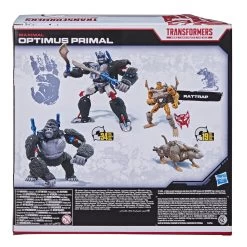 Hasbro Transformers Generations Netflix War For Cybertron: Trilogy Voyager Optimus Primal And Core Rattrap Action Figure Exclusive -Hasbro Sale Shop 5010993829040a