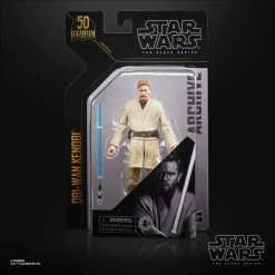Hasbro Star Wars Black Series Archive Collection Obi-Wan Kenobi (Revenge Of The Sith) 6 Inch Action Figure 9 Hasbro Star Wars Black Series Archive Collection Obi-Wan Kenobi (Revenge Of The Sith) 6 Inch Action Figure -Hasbro Sale Shop 5010993830985