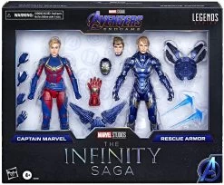 Hasbro Marvel Legends The Infinity Saga Captain Marvel And Rescue Armor 2 Pack Action Figure -Hasbro Sale Shop 5010993839865