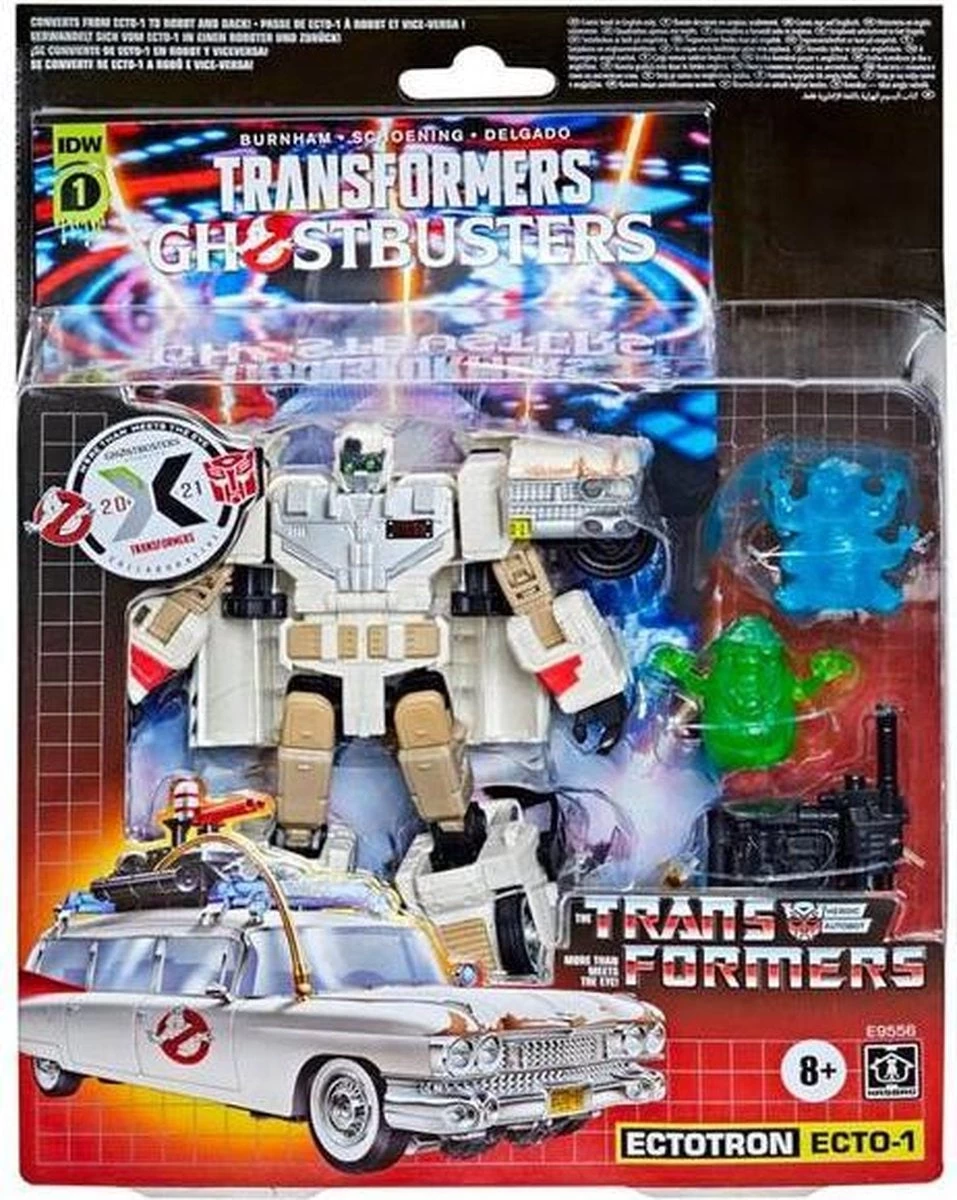 Hasbro Transformers Generations Ghostbusters Afterlife 2021 Collaborative Ectotron Ecto-1 Action Figure 10 Hasbro Transformers Generations Ghostbusters Afterlife 2021 Collaborative Ectotron Ecto-1 Action Figure - Image 8