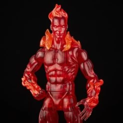 Hasbro Marvel Legends Vintage Retro Collection Fantastic Four Wave Human Torch Action Figure -Hasbro Sale Shop 5010993842544d