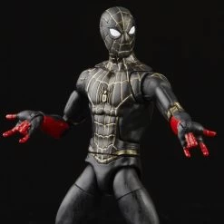 Hasbro Marvel Legends Spider-Man: No Way Home Wave Black And Gold Suit Spider-Man (Marvel's Armadillo BAF) -Hasbro Sale Shop 5010993844739c