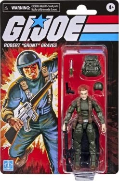 Hasbro Retro G.I. Joe Robert Grunt Graves Walmart Exclusive Action Figure -Hasbro Sale Shop 5010993852741