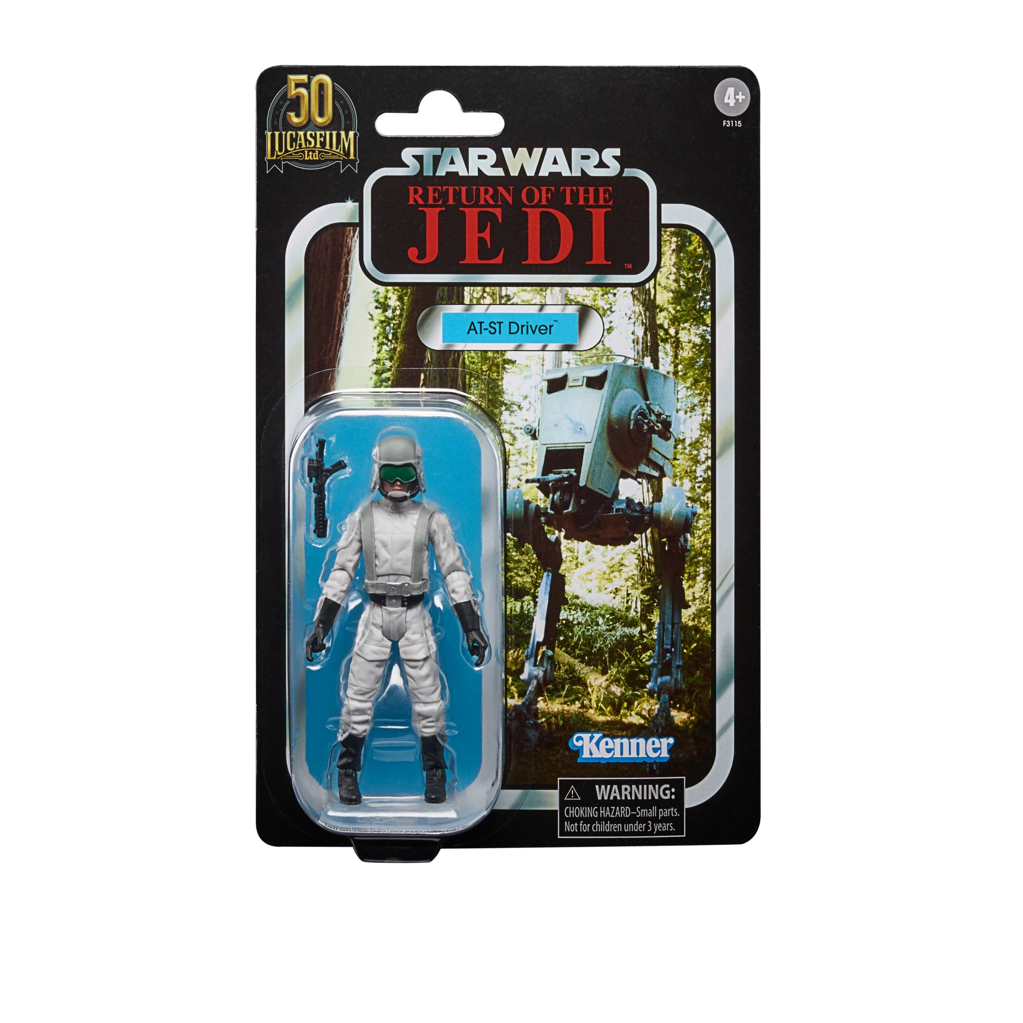 Hasbro Star Wars Lucasfilm 50th Anniversary Vintage Collection Return Of The Jedi AT-ST Driver VC192 3.75" Action Figure 7 Hasbro Star Wars Lucasfilm 50th Anniversary Vintage Collection Return Of The Jedi AT-ST Driver VC192 3.75" Action Figure - Image 5