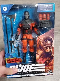 Hasbro G.I. Joe Classified Series Special Missions: Cobra Island Gabriel “Barbecue” Kelly Action Figure -Hasbro Sale Shop 5010993862740z