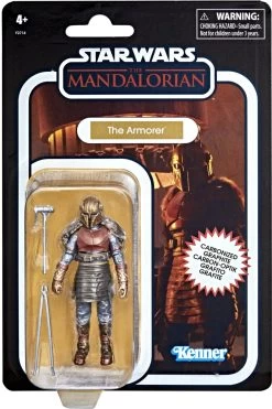 Hasbro Star Wars Vintage Collection The Armorer Carbonized F2714 3.75" Action Figure 7 Hasbro Star Wars Vintage Collection The Armorer Carbonized F2714 3.75" Action Figure -Hasbro Sale Shop 5010993884155