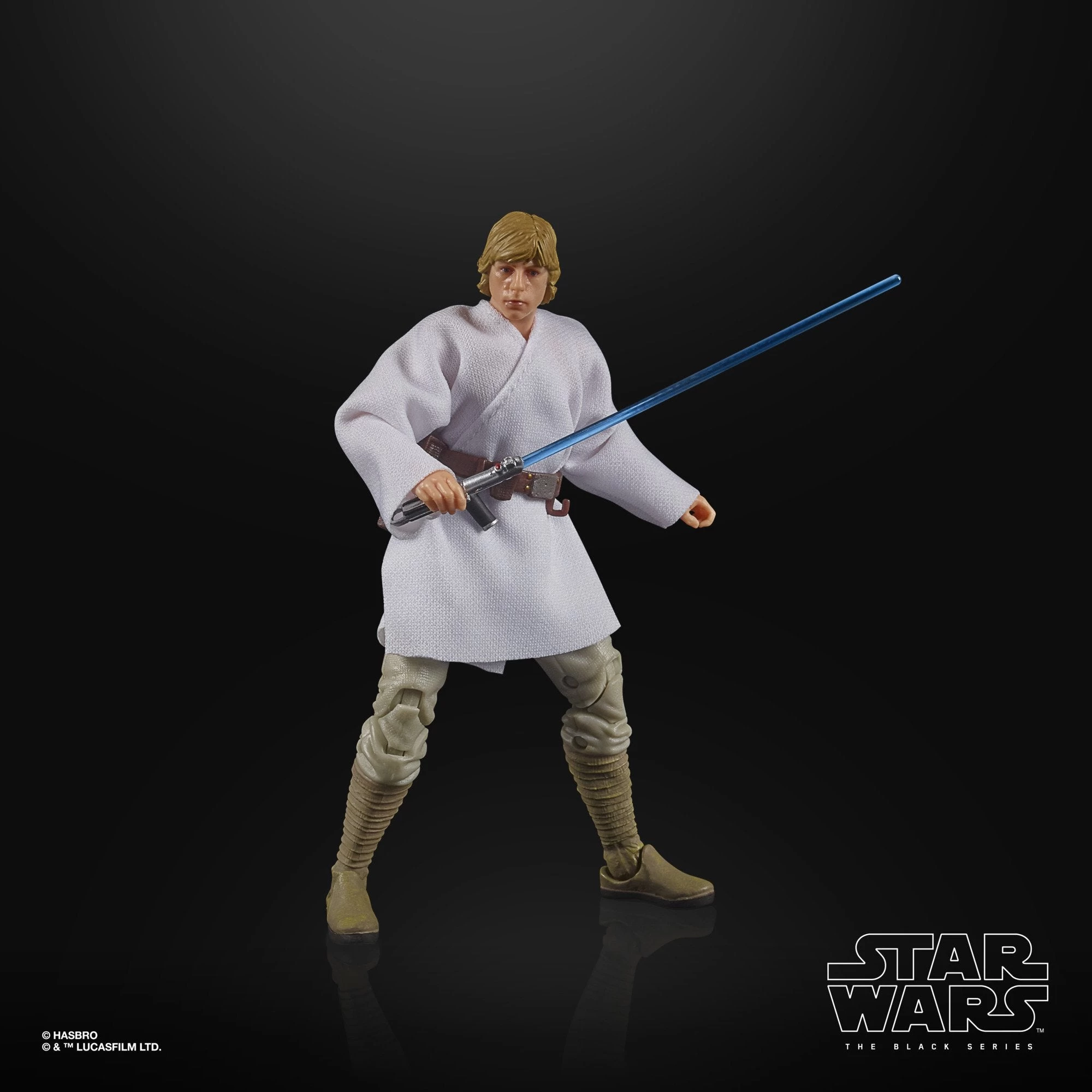 Hasbro Star Wars The Black Series Lucasfilm 50th Anniversary The Power Of The Force Luke Skywalker 6 Inch Action Figure 5 Hasbro Star Wars The Black Series Lucasfilm 50th Anniversary The Power Of The Force Luke Skywalker 6 Inch Action Figure - Image 3