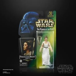 Hasbro Star Wars The Black Series Lucasfilm 50th Anniversary The Power Of The Force Princess Leia Organa (Yavin 4) 6 Inch Action Figure -Hasbro Sale Shop 5010993903368