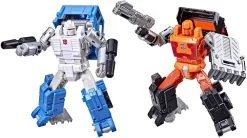 Hasbro Transformers Generations War For Cybertron Golden Disk Collection Deluxe Autobot Puffer And Road Ranger Action Figure Exclusive 2-Pack