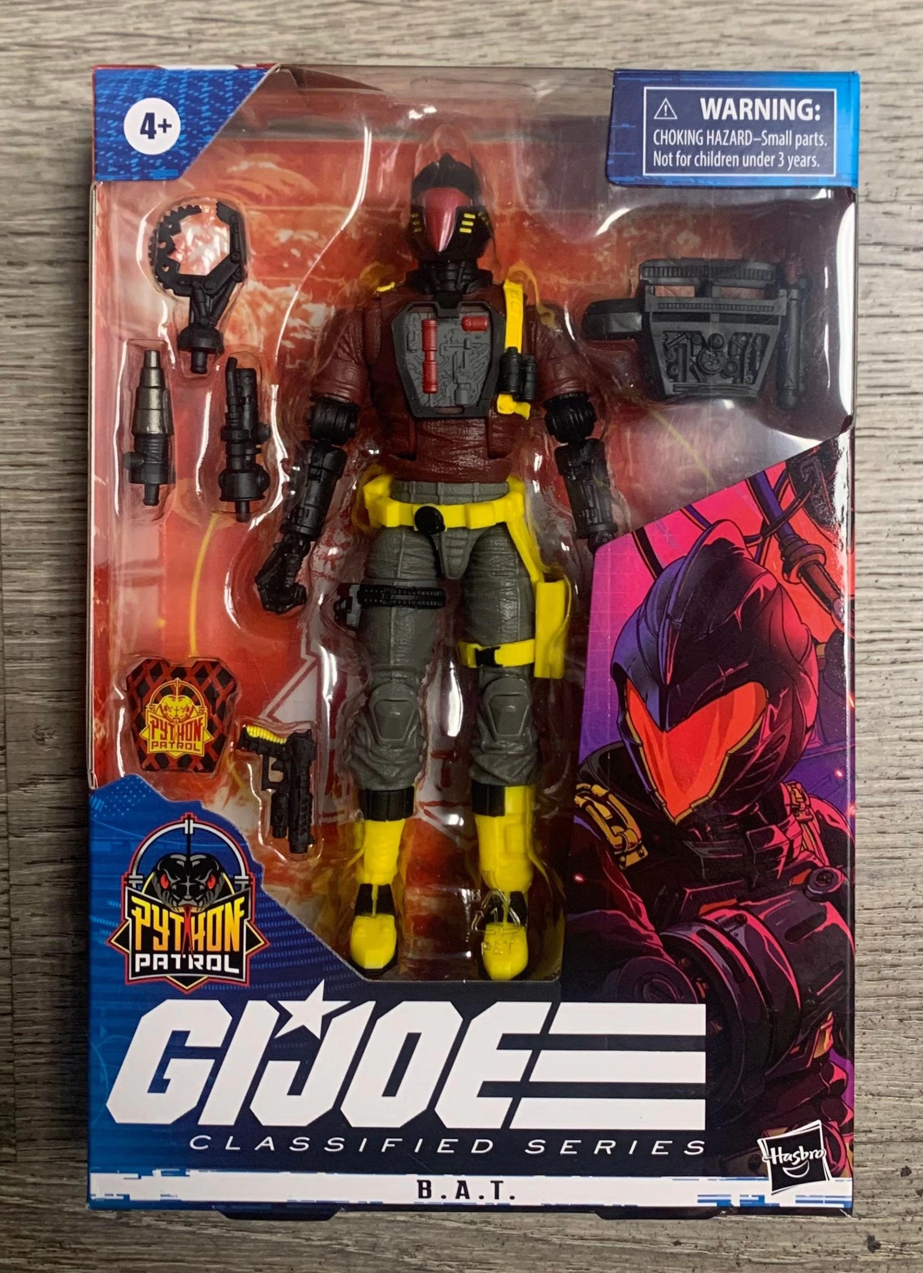 Hasbro G.I. Joe Classified Series B.A.T BAT Python Patrol Action Figure 3 Hasbro G.I. Joe Classified Series B.A.T BAT Python Patrol Action Figure