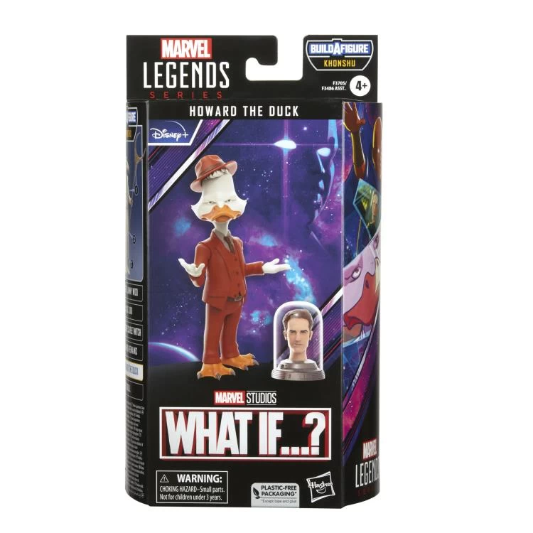 Hasbro Marvel Legends Disney+ Wave 1 Howard The Duck (BAF Khonshu) Action Figure 6 Hasbro Marvel Legends Disney+ Wave 1 Howard The Duck (BAF Khonshu) Action Figure - Image 4