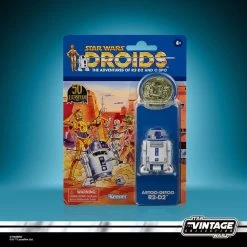 Hasbro Star Wars Vintage Collection Droids Cartoon Artoo-Detoo (R2-D2) 3.75" Action Figure -Hasbro Sale Shop 5010993954407