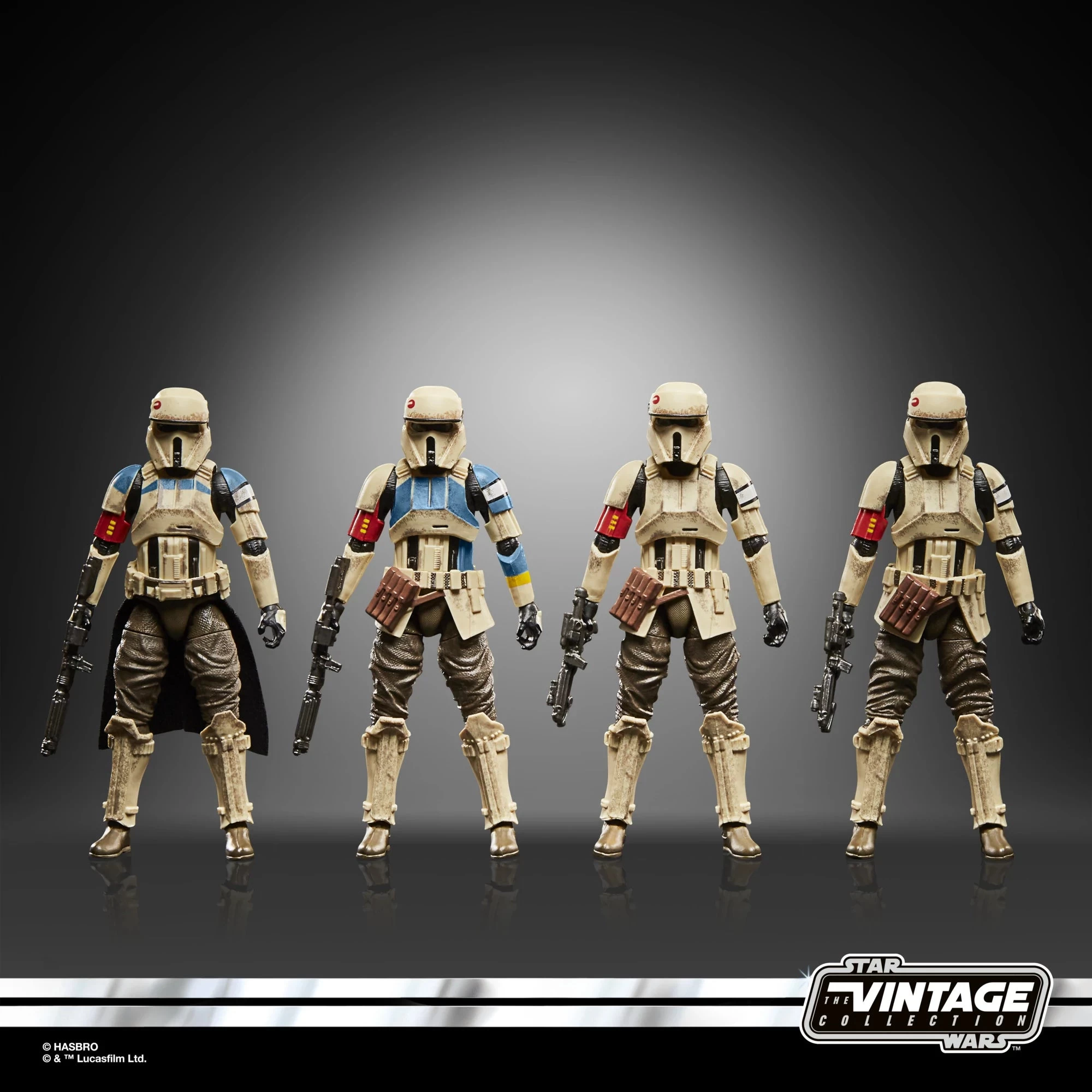 Hasbro Star Wars Vintage Collection Shoretrooper 4 Pack 3.75" Action Figure 4 Hasbro Star Wars Vintage Collection Shoretrooper 4 Pack 3.75" Action Figure - Image 2