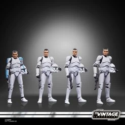 Hasbro Star Wars Vintage Collection Phase I Clone Trooper F5554 3.75" Action Figure 4-Pack -Hasbro Sale Shop 5010993962808b