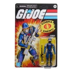 Hasbro Retro G.I. Joe Cobra Officer And Cobra Trooper 2 Pack Collection Action Figure -Hasbro Sale Shop 5010993963201a