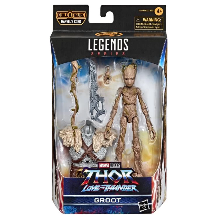 Hasbro Marvel Legends Thor Love And Thunder Wave Groot (BAF Marvel's Korg) Action Figure 8 Hasbro Marvel Legends Thor Love And Thunder Wave Groot (BAF Marvel's Korg) Action Figure - Image 6
