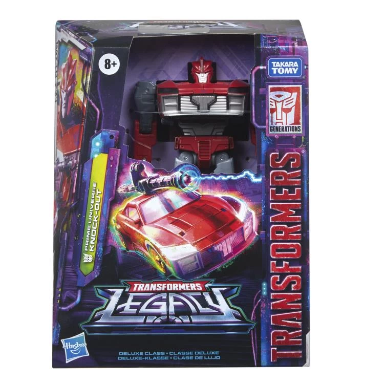Hasbro Transformers Generations Legacy Deluxe Class Prime Universe Knock-out Action Figure 9 Hasbro Transformers Generations Legacy Deluxe Class Prime Universe Knock-out Action Figure - Image 7
