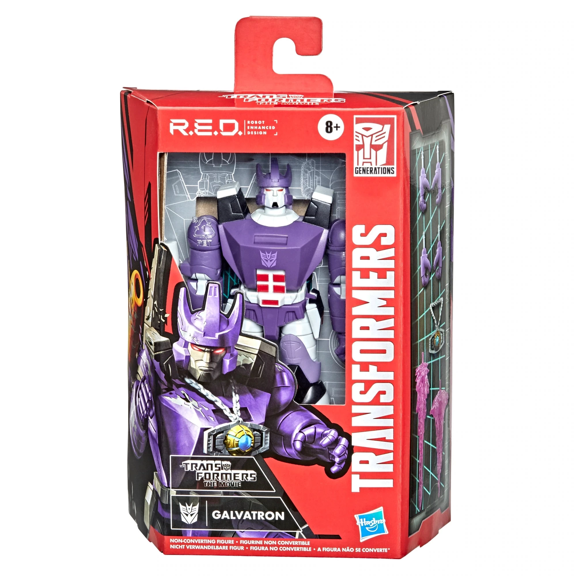 Hasbro Transformers: The Movie R.E.D. Robot Enhanced Design Galvatron Action Figure 7 Hasbro Transformers: The Movie R.E.D. Robot Enhanced Design Galvatron Action Figure - Image 5