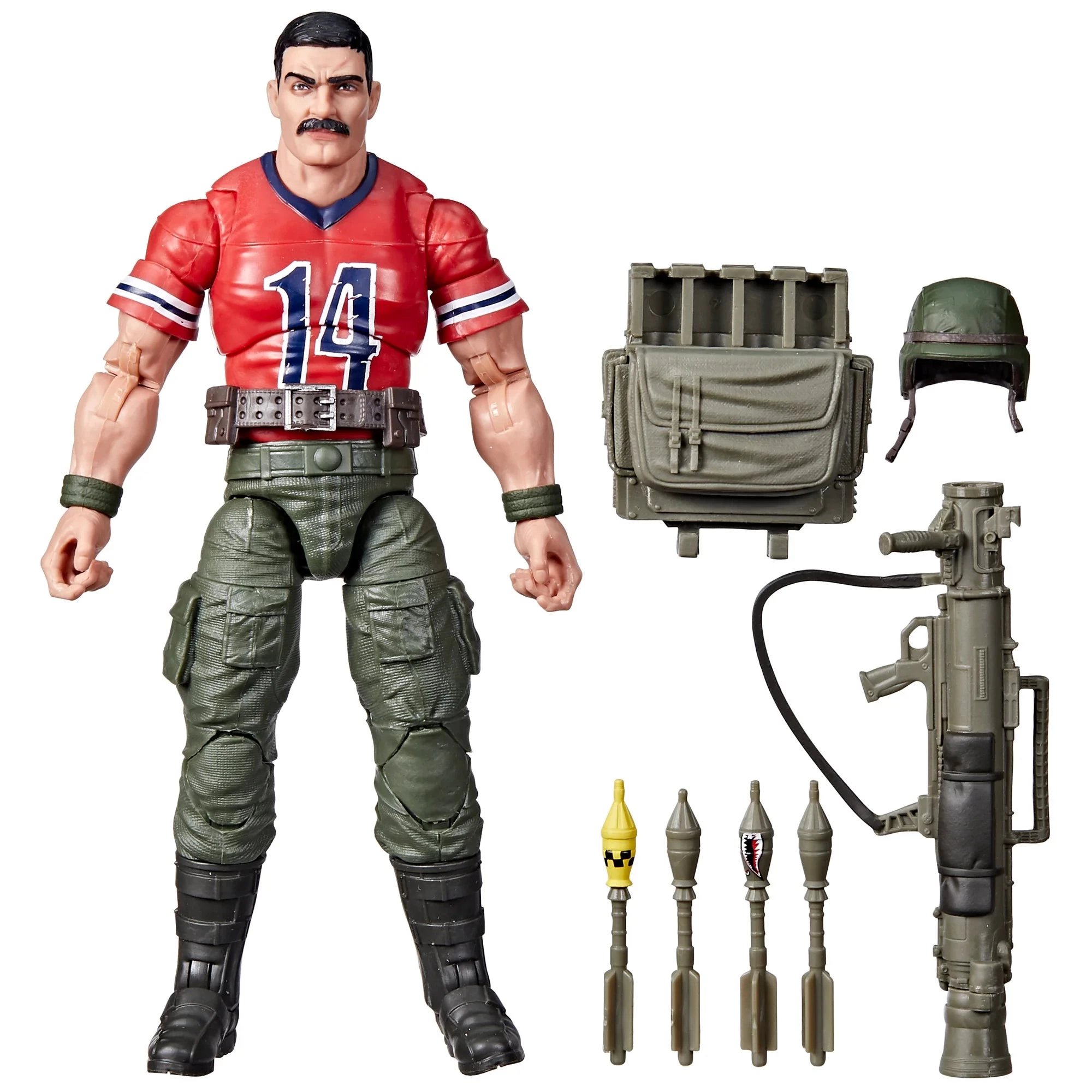 Hasbro G.I. Joe Classified Series David L. Bazooka Katzenbogen Action Figure 3 Hasbro G.I. Joe Classified Series David L. Bazooka Katzenbogen Action Figure