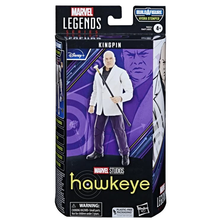 Hasbro Marvel Legends Disney+ Wave Hawkeye Kingpin (BAF Hydra Stomper) Action Figure 7 Hasbro Marvel Legends Disney+ Wave Hawkeye Kingpin (BAF Hydra Stomper) Action Figure - Image 5