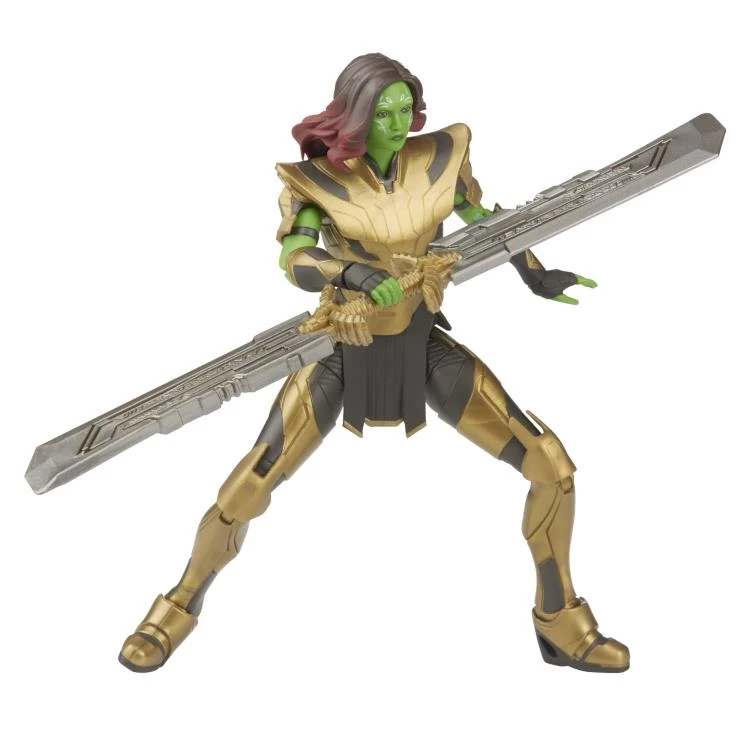 Hasbro Marvel Legends Disney+ Wave What IF...? Warrior Gamora (BAF Hydra Stomper) Action Figure 5 Hasbro Marvel Legends Disney+ Wave What IF...? Warrior Gamora (BAF Hydra Stomper) Action Figure - Image 3